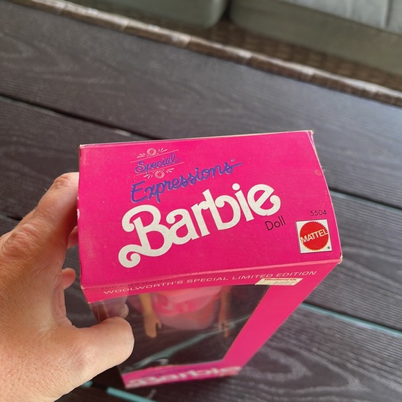 NRFB Vintage 1990 Woolworth’s Special Edition ~ Special Expressions Barbie 🌸 - Picture 9 of 11